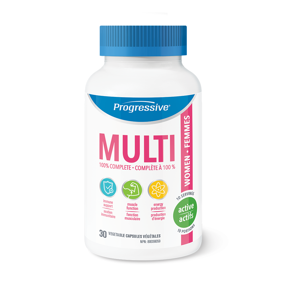 Progressive Active Women's Multi Vitamin 30 Caps