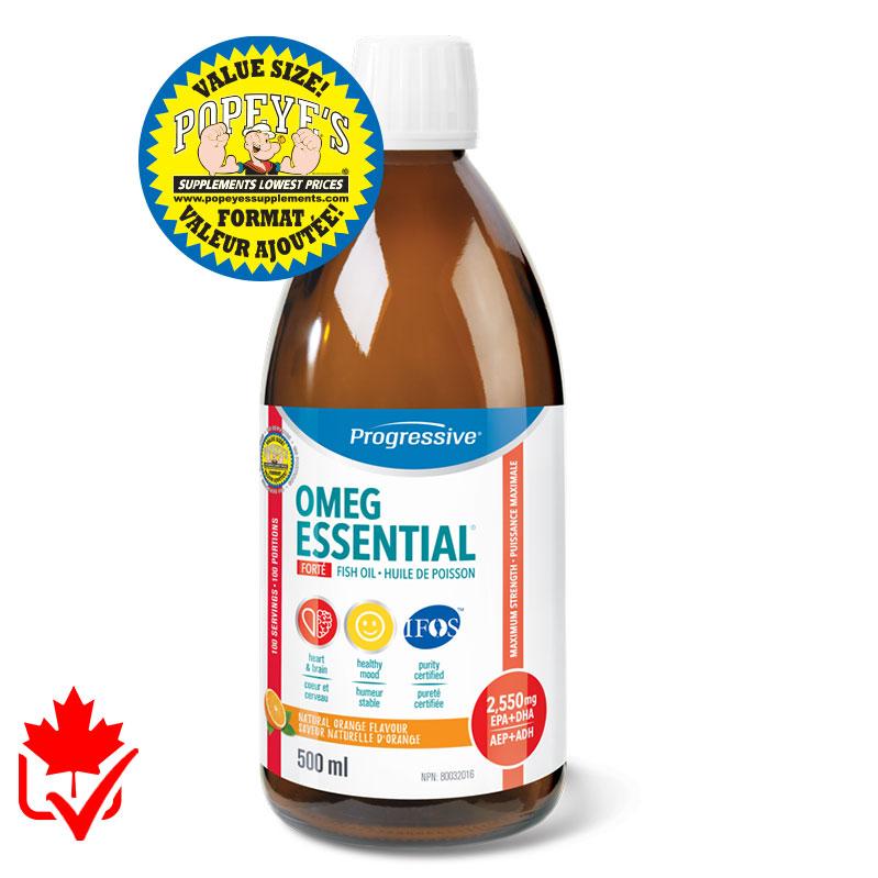 Progressive OmegEssential Forte 500ml Orange
