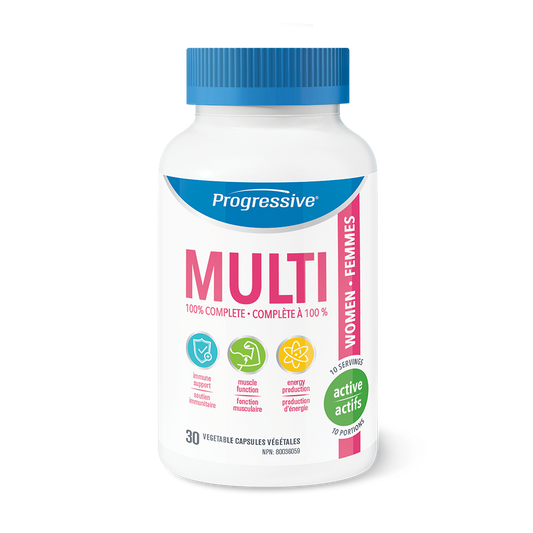 Progressive Active Women's Multi Vitamin 30 Caps
