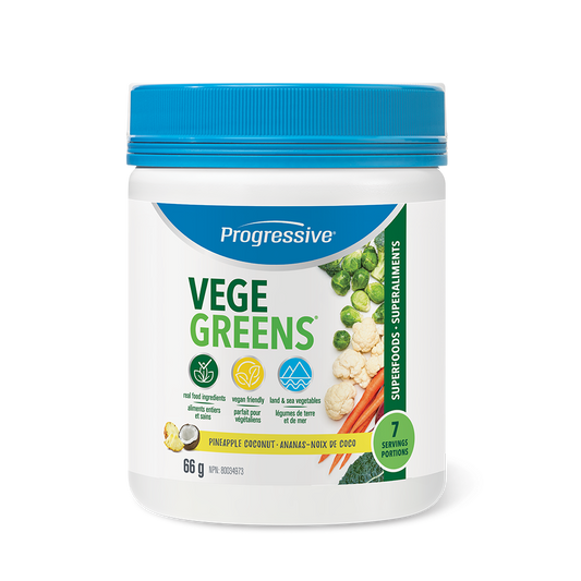 Progressive VegeGreens Pineapple Coconut 66g