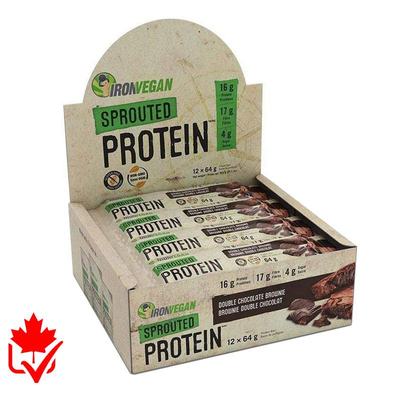 Iron Vegan Sprouted Protein Bars