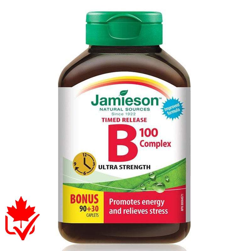 Jamieson B-Complex 100mg - TR 120 Count