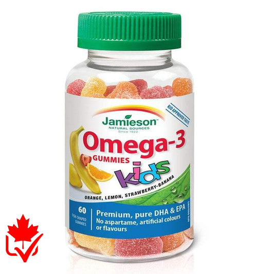 Jamieson Omega-3 Kids Gummies 60 Count