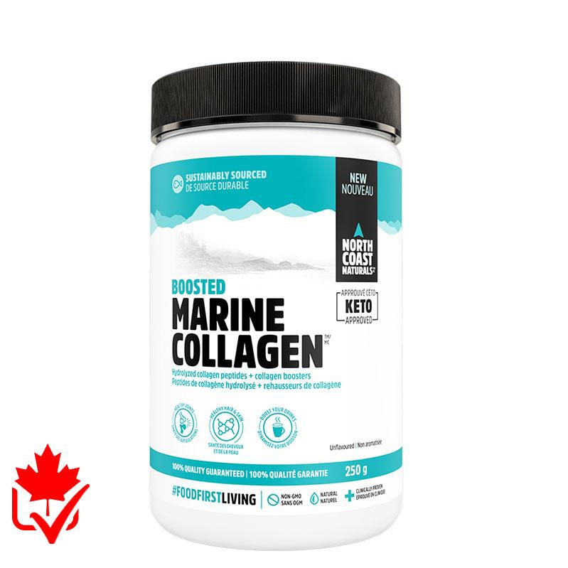 North Coast Naturals Boosted Marine Collagen Unflavored 250g