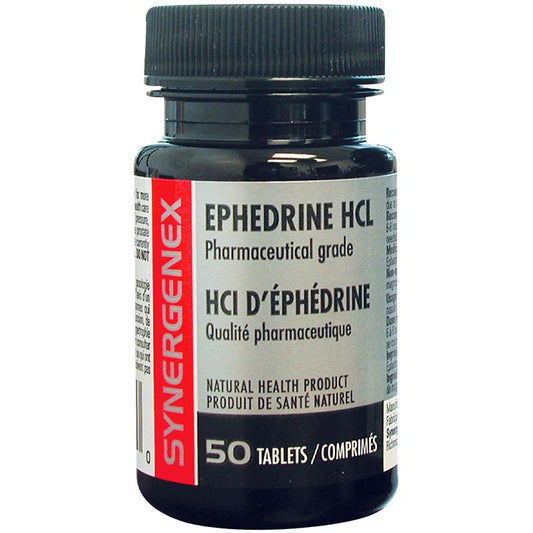 Synergenex Ephedrine 50 Tabs